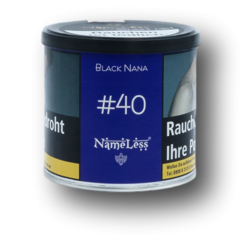 NameLess Tobacco - #40 Black Nana  200g