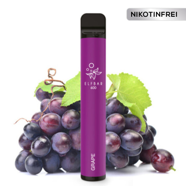 Elfbar 600 nikotinfrei - Grape