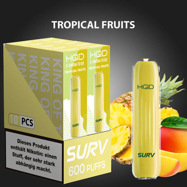 HQD Surv - Tropical Fruits / Mambo (10x)