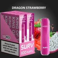 HQD Surv - E-Zigarette 20mg Nik (600 Z&uuml;ge) - Dragon...
