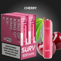 HQD Surv - E-Zigarette 20mg Nik (600 Z&uuml;ge) - Cherry...
