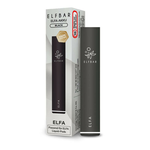 Elfbar ELFA Pod Kit - Black (10x)