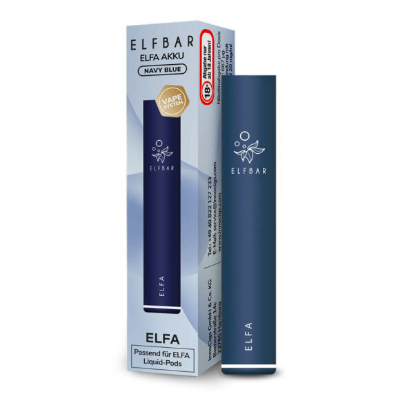 Elfbar ELFA Pod Kit - Navy Blue (10x)