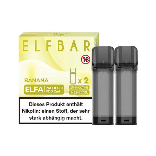 Elfbar ELFA Pod - Banana (10x)