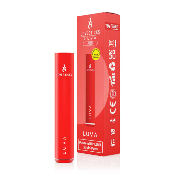 Lovesticks LUVA Pod Kit - Red (10x)