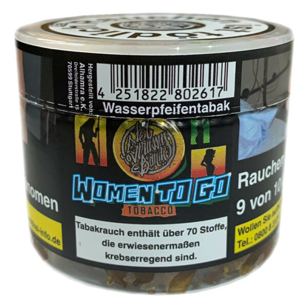 187 Tobacco - Woman To Go 25g (10x)