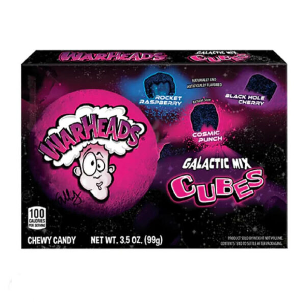 Warheads - Galactic Cubes 99g (12x)