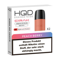 HQD Cirak Pod - Peach Berry