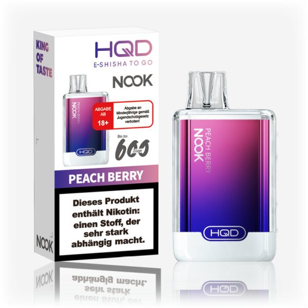 HQD NOOK - Peach Berry (10x)