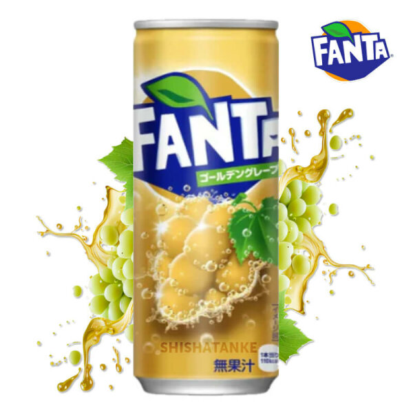 Fanta - Golden Grape 500ml (Japan)  (24x) inkl. Pfand