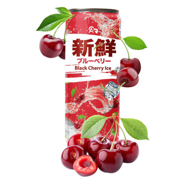 Fresh Drink - Black Cherry Ice 330ml  inklusive Pfand