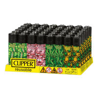 CLIPPER Feuerzeug "Mix Pattern" 48er Pack