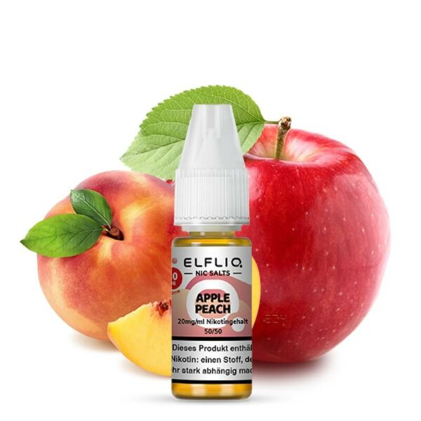 Elfbar ELFIQ 10ml - Apple Peach (20mg) (10x)