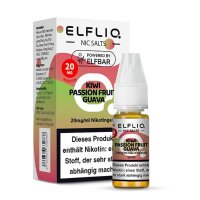 Elfbar ELFIQ 10ml - Kiwi Passion Fruit Guava (20mg) (10x)