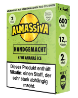 Al Massiva Pod (2erPack) - Handgemacht 17mg Nikotin  (10x)