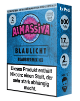 Al Massiva Pod (2erPack) - Blaulicht  17mg Nikotin  (10x)