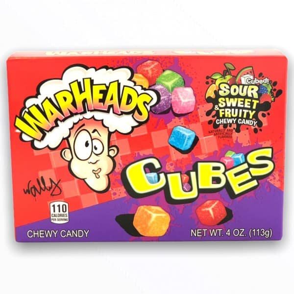 Warheads - Chewy Mix Cubes Box 113g (12x)