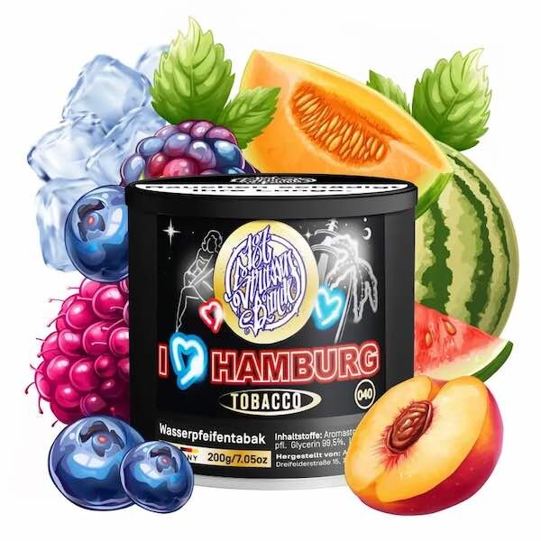 187 Tobacco - I Love Hamburg 200g