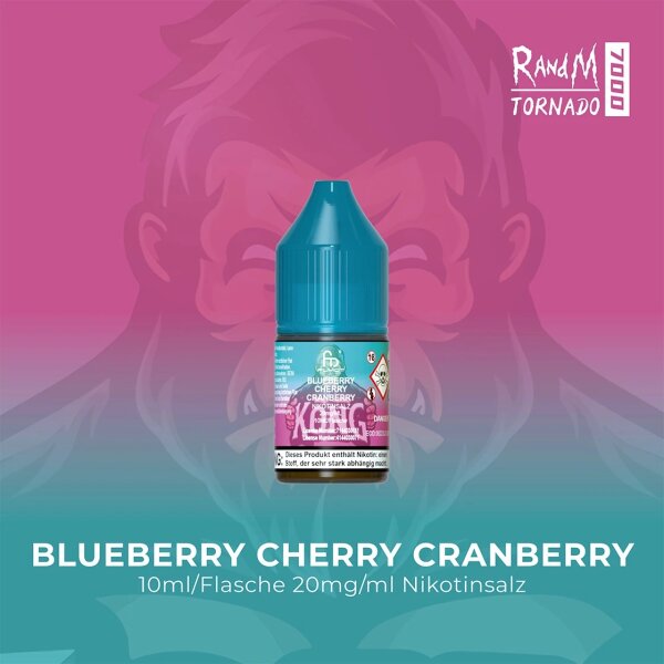 RandM -Liquid Blueberry Cherry Cranberry (10x)