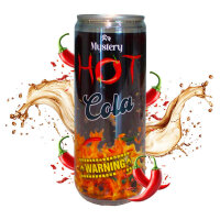 Mystery Hot Cola 330ml   inklusive Pfand