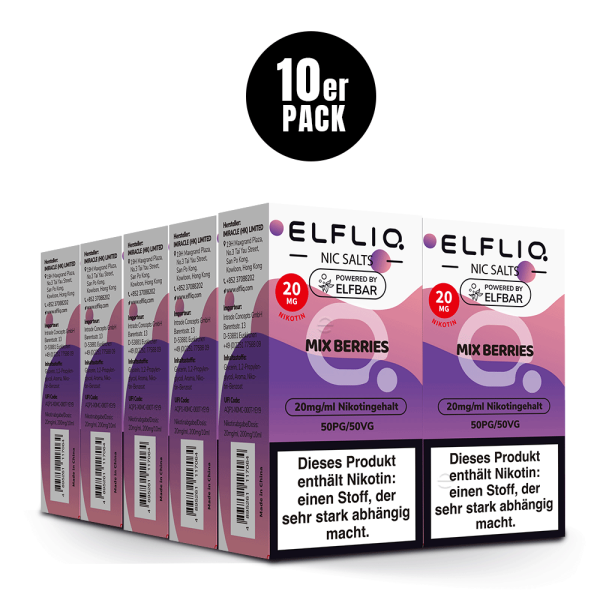 ELF BAR - Elfliq *NEU* Mixed Berries - 20mg Nikotin