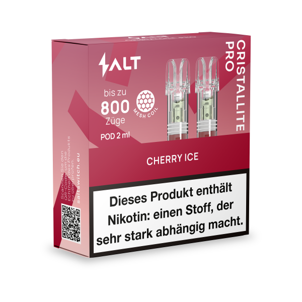 SALT Cristallite Pro Pod Cherry Ice