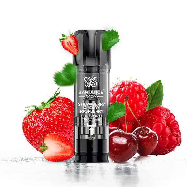 Bar Juice Pod Strawberry Cherry Raspberry